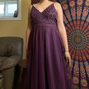 SOLD • Purple Prom Dress